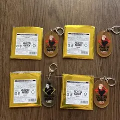 呪術廻戦 アクリルキーホルダー 4個セット 虎杖悠仁