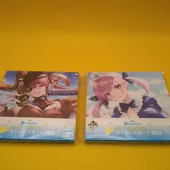 ホロライブ　キャンバスボード　宝鐘マリン　湊あくあ