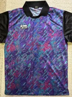 asics 長袖Tシャツ パープル　XL