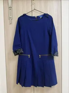 BLUELABELCRESTBRIDGE ワンピース ブルー系 36 ブルー系