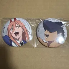 チェンソーマン ベースヤードトーキョー 缶バッジ パワー ビーム セット