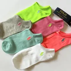 Polo Ralph Lauren ポロ ラルフローレン ソックス 靴下 6足