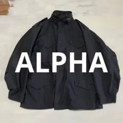 美品　旧タグ　ALPHA アルファM-65 ジャケット アメリカ製 USA製