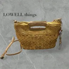 LOWELL things 2way カゴバッグ ショルダーバッグのサムネイル