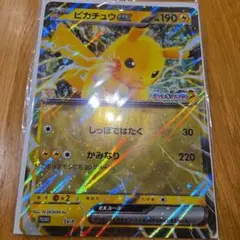 ピカチュウEX プロモカード JR東日本 ポケモンメガスタンプラリー 2025