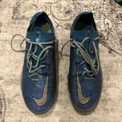 Nike Phantom サッカーシューズ 取り替え式 グレー/オレンジ - メルカリ