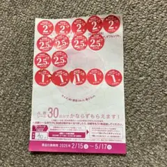 ヤマザキ春のパンまつりお皿1枚分シール
