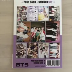 BTS POST CARD +STICKERセット