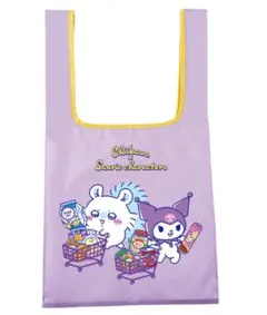 ちいかわ × サンリオキャラクターズ エコバッグ モモンガ × クロミ