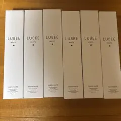 6本セット　LUBEE ルビー　ホワイトニング　歯磨き粉