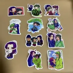 薬屋のひとりごとキャラクター ステッカー 11枚セット。①