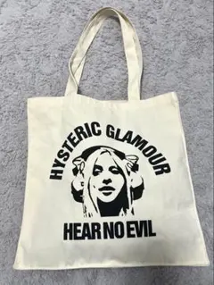 超美品✴︎HYSTERIC GLAMOUR✴︎トートバッグ✴︎アイボリー