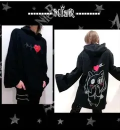 美品　NieR clothing 【NieR HEART】パーカー　ワンピース