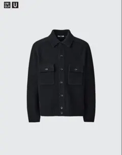 UNIQLO U ラムニットジャケット　ブラック Mサイズ