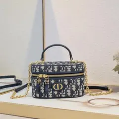 Dior ショルダーバッグ ネイビー