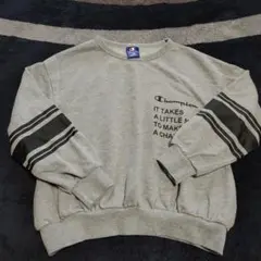 Champion グレー トレーナー 140