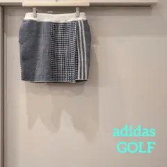 【美品】 adidas golf アディダス ゴルフ スカート ニット