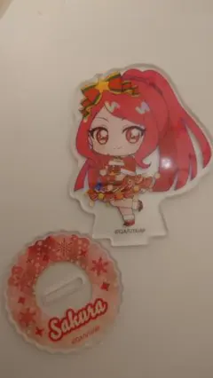 ひみつのアイプリ POPUP イオンモール ミニキャラアクリルスタンド サクラ