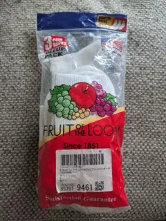 FRUIT OF THE LOOM シンプルロゴクォーターソックスのサムネイル