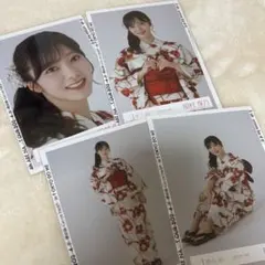 櫻坂46田村保乃　生写真　2024年浴衣コンプ