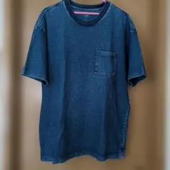 GAP インディゴ染め ポケットTシャツのサムネイル