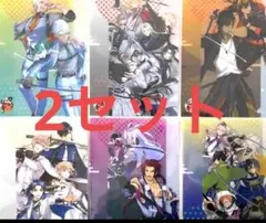 セブンイレブン 刀剣乱舞 A5クリアファイル全6種×2セット