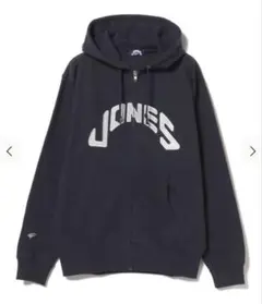 JONES ダークグレー フード付きパーカー
