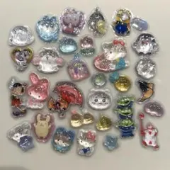 294 ボンボンドロップシール　立体シール　フレークシール　キャラクター