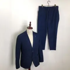 ZARA ザラ　ネイビー カジュアルスーツ　セットアップ