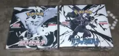 ポケカ新品未開封シュリンク付き　ホワイトフレア ブラックボルト セット