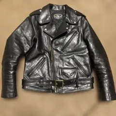 36inch 馬革 DOUBLE HELIX ライダースジャケット BIBLE