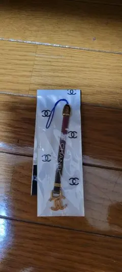 CHANEL ストラップ ココマーク ボルドー