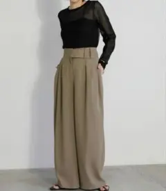 select MOCA ワイドパンツ