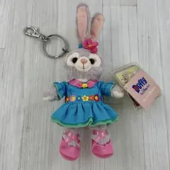 香港ディズニーランド ダッフィー ぬいぐるみキーチェーン イースター