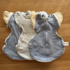 【スワドル】ねくるみ Sサイズ（0〜4ヶ月）3枚セット