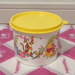 タッパーウェア スモールキャニスター くまのプー Tupperware