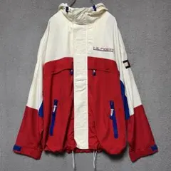 トミーヒルフィガー セーリングジャケット ナイロンパーカー 90s トリコロール