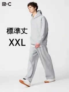 ユニクロC スウェットワイドパンツ XXL 標準丈