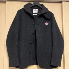 DANTON フード付きウールコート 42