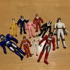 ライブマン ソフビ フィギュア レトロ 昭和 10体セット - メルカリ