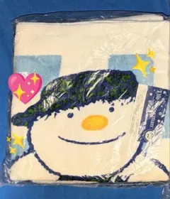 ♡美品♡超激レトロ＆希少♡スノーマン　バスタオル♡新品タグ付き♡おすすめ商品♡♡