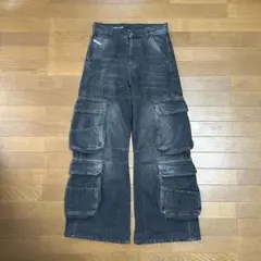DIESEL 1996 D-SIRE CARGO 23 カーゴデニム ブラック