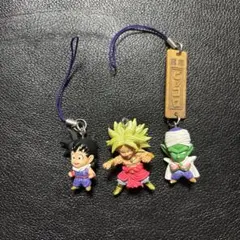 ドラゴンボール キーホルダー 孫悟飯 ブロリー ピッコロ