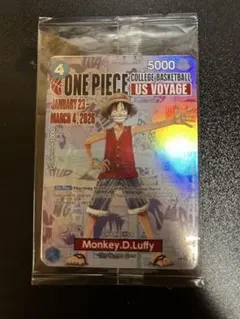 PSA10】ルフィ：P [P-055] カレッジ バスケ プロモ バスケルフィ