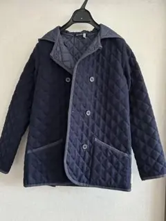 Traditional Weatherwearキルティング ジャケット ネイビー