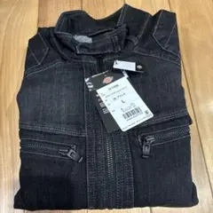 Dickies ストレッチデニムジャケット L ブラックのサムネイル