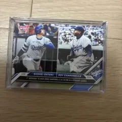 Topps Now 오타니 쇼헤이 로이 캠퍼넬라 기록 달성 기념