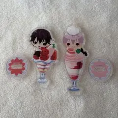 100日間のプリンセス イケメン王宮 アクリルスタンド パフェ　アラン　ユーリ