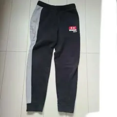 Under Armour キッズ ロングパンツ 黒 グレー 運動