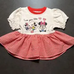 moimoi バースデイ　kae ディズニー　ミニー　チュニック　100cm